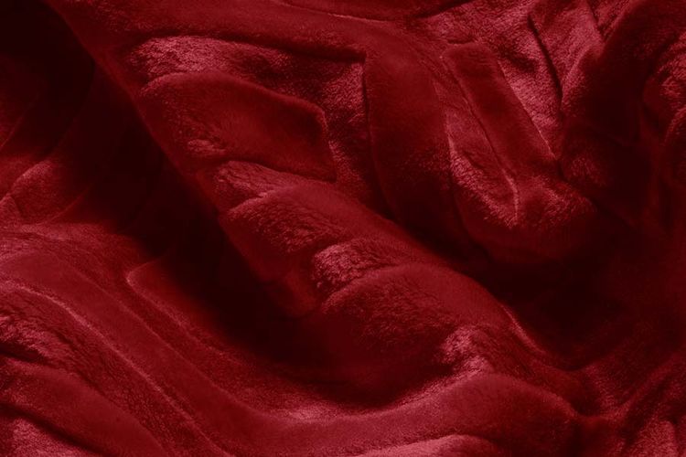 Rode fleecedeken Royal Textile 240x200 cm
