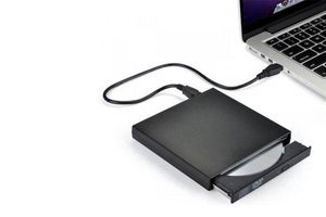 Parya Home - Lecteur CD/DVD Plug & Play - USB 2.0 - Graveur DVD