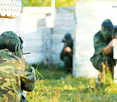 Paintball of airsoft in Harderwijk (8 - 12 p.)
