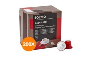 Espresso koffiecups (4x50 stuks)