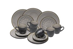 Service à café en céramique Kos (18 pièces)