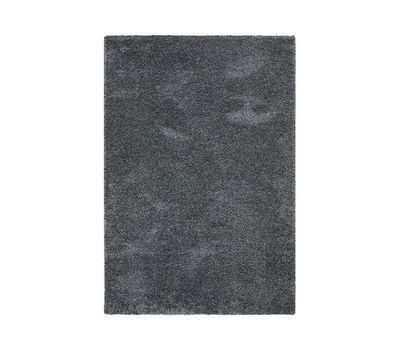 Zacht donkergrijs vloerkleed (160 x 230 cm)