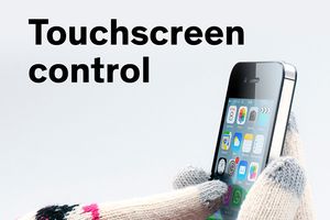 Handschoenen met touchscreenbediening