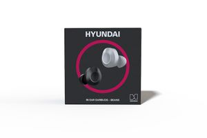 Hyundai draadloze in-ear oordopjes (zwart of wit)