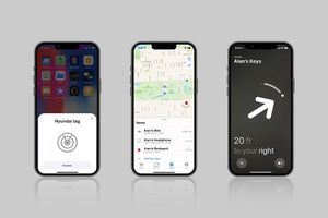 2 Hyundai smart trackers voor Apple