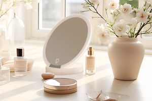 Miroir de maquillage avec éclairage LED MOSS