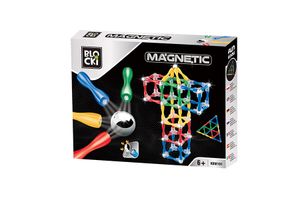 Jouet magnetique Blocki Magnetic 124 pieces - Jouet magnétique (124 pièces), VavaBid