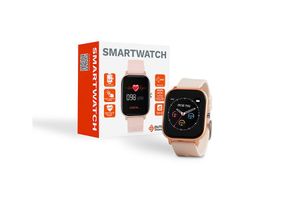 Smartwatch met sportmodus en slaapmonitor (Rose Gold)