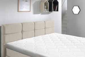 Boxspring Emsa Gustavo 2.0 - 160x200 avec surmatelas intégré !