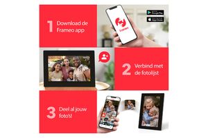 Denver Frameo digitale fotolijst met touchscreen (16 GB)