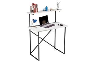 Bureau met boekenplank