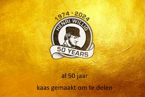 50 jaar Henri Willig: kaaswiel Gouda jong (48+)