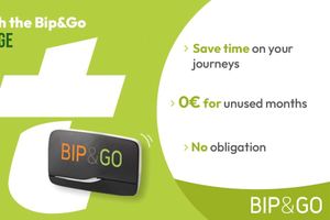 Badge Télépéage Bip&Go avec abonnement de 12 mois