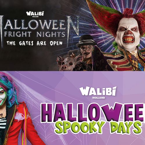 VakantieVeilingen Halloween in Walibi Holland met overnachting