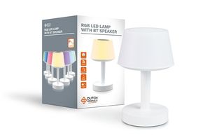 LED-Lampe mit Bluetooth-Lautsprecher von Dutch Originals