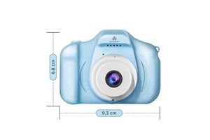 Blauwe kindercamera van AyeWay