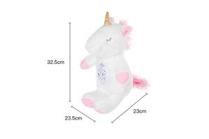 Peluche licorne avec son et lumière de Max Kids