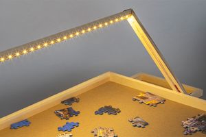 Puzzeltafel met ledlicht 500 stukjes (54 x 40 x 27 cm)