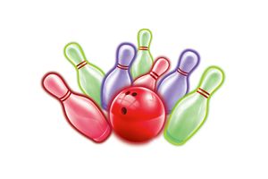 bowlingset met ledlichten speelgoed