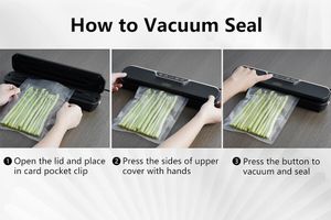 Vacuüm sealer incl. 10 zakjes