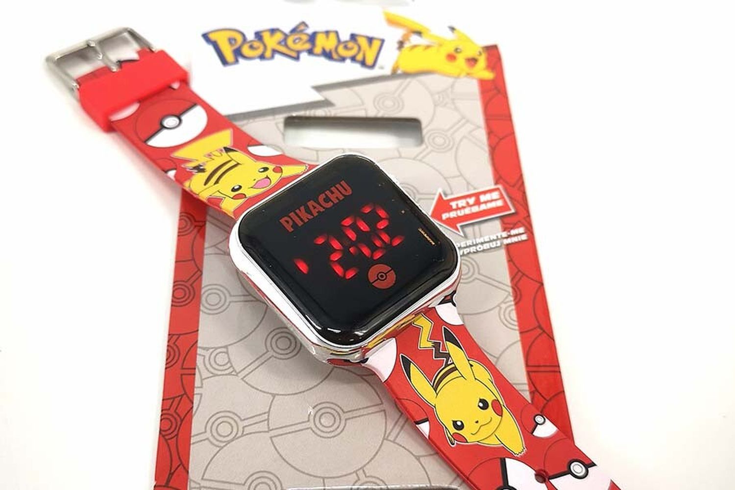 Pokémon - Horloge numérique Pikachu