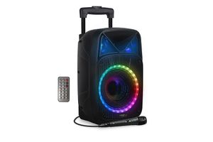 Bluetooth-karaokeset met feestverlichting