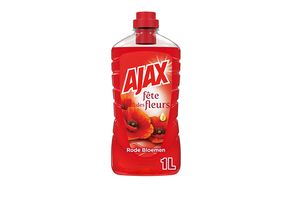 Ajax Allesreiniger rode bloemen (8 flessen)