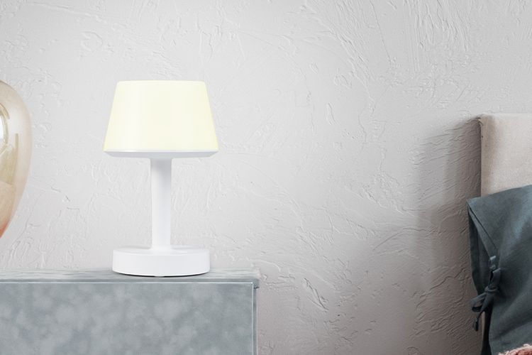 Lamp met bluetooth-speaker