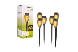 6 torches solaires