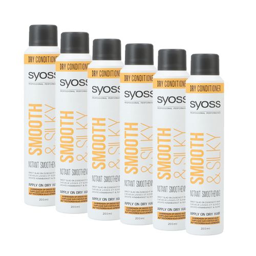 6 flesjes conditioner spray van Syoss