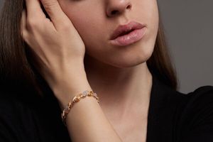 Roségoudkleurige armband van Anna Milano