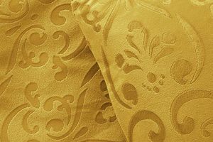 Dekbedovertrek embossed velvet goud (240 x 220 cm)