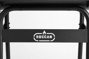 Barbecue op wielen van Buccan (Bunbury Double Barrel)