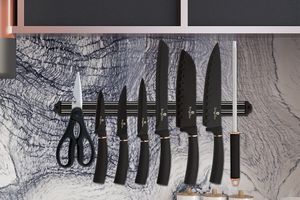 Couteaux, aiguiseur et barre magnétique Berlinger Haus