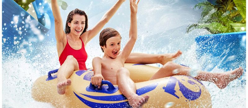 Waterpark Aqualibi tickets voor 2 personen in Waver