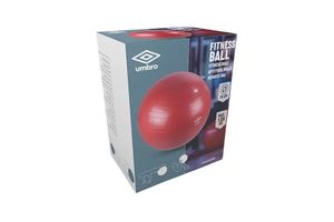 Fitness bal van Umbro voor balans en stabiliteit (75 cm)