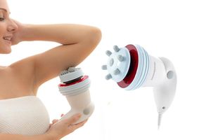 5-delig massageapparaat met infraroodstraling