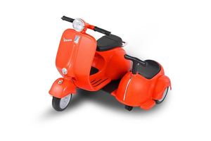 Elektrische Vespa met zijspan voor kinderen van Max Kids