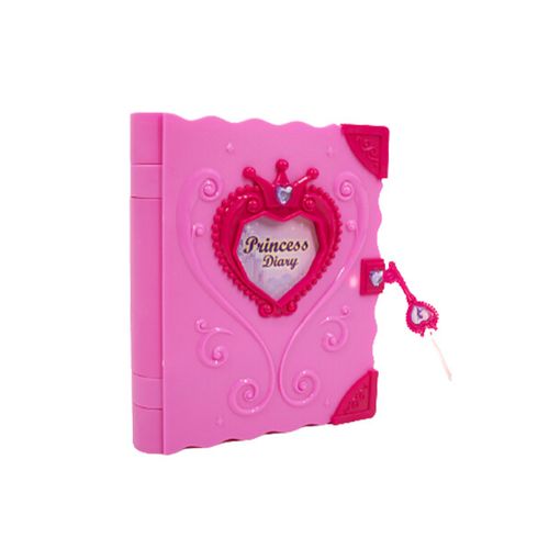 Dagboek met sleutel (roze)