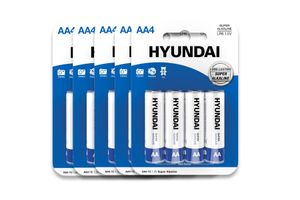 60 Super Alkaline AA-batterijen van Hyundai Batteries