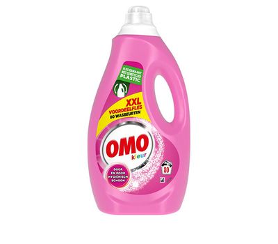 OMO vloeibaar wasmiddel kleur 4 L (2 flessen)