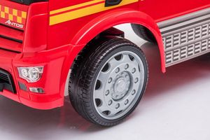 Loopauto Mercedes brandweerwagen met licht en geluid