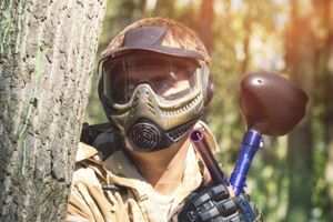 Paintball oder Airsoft in Nijmegen NL (12 Personen)