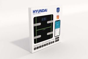 Hyundai weegschaal met bluetooth en lichaamsanalyse