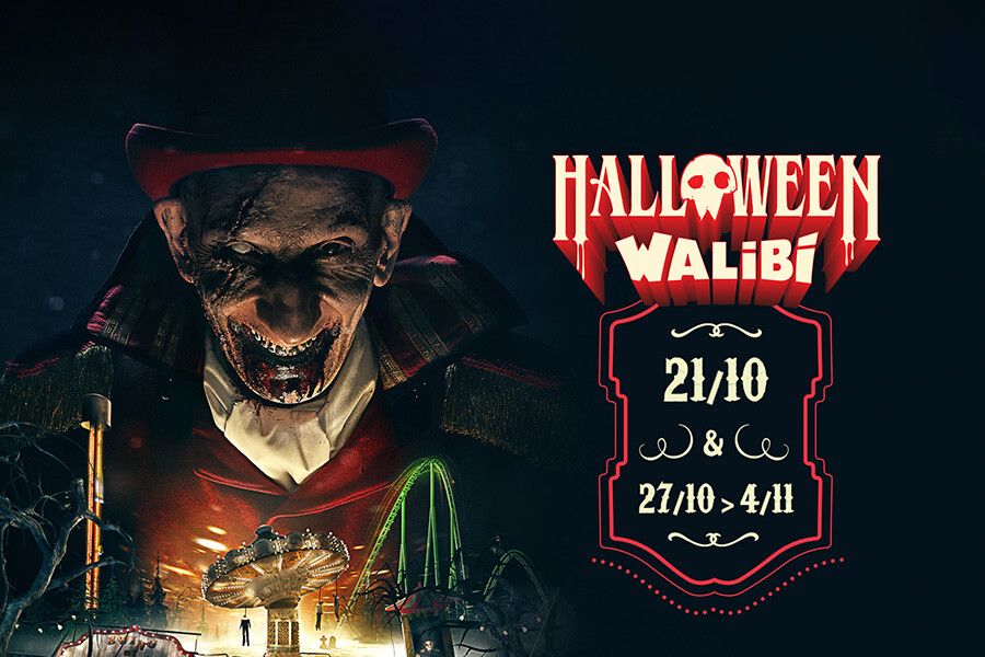 Walibi Belgium Halloween Halloween Walibi tickets (2 p