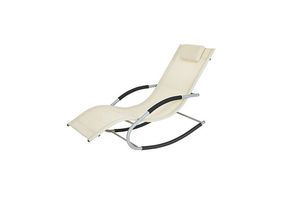 Chaise longue à bascule de Feel Furniture (beige)