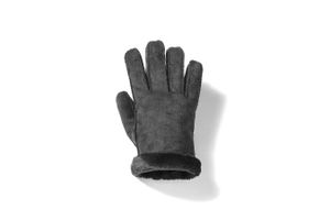 Handschoenen van leer zwart (maat S)