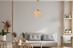 Hanglamp met natuurlijk ontwerp (ø 20 cm)