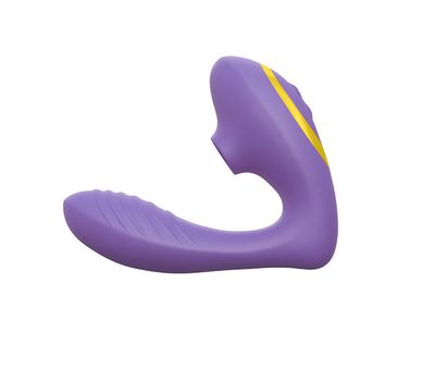 Vibromasseur à pression d'air 2-en-1 pour le clitoris et le point G