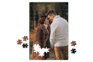 Puzzel van 120 stukjes met eigen foto